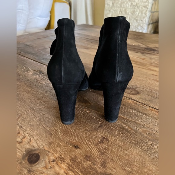 Prada Booties suede Silver Buckle - Picture 2 of 5